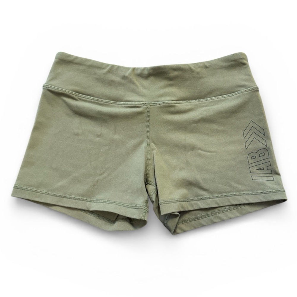 IAB MFG Women's Olive Green Athletic Shorts Size 6/S